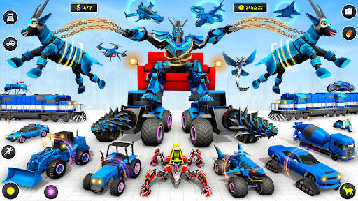 Goat Robot Car Game Robot Game screenshot 2