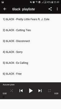 6lack musique screenshot 2