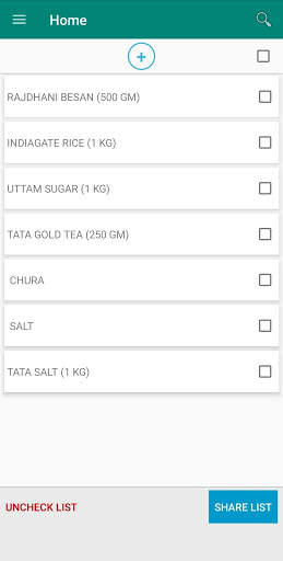 Shopping list: My Grocery list screenshot 1