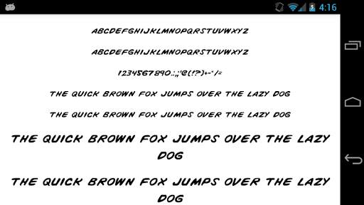 Clean Fonts Message Maker screenshot 3