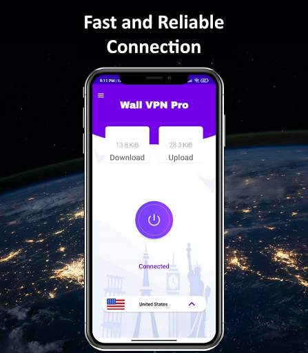 Wall VPN Pro - Free VPN Fast & One Tap VPN Proxy screenshot 4