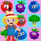 Farm Fruits Blast Heroes Legend logo