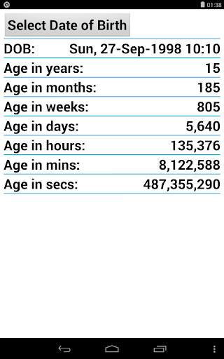 Age Calculator screenshot 5