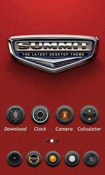 Summit Go Launcher Theme скриншот 1