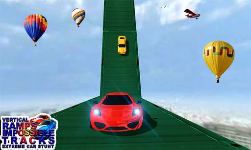 Vertical Ramps Impossible Tracks Extreme Car Stunt स्क्रीनशॉट 4