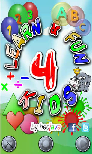 LEARN & FUN 4 KIDS screenshot 1