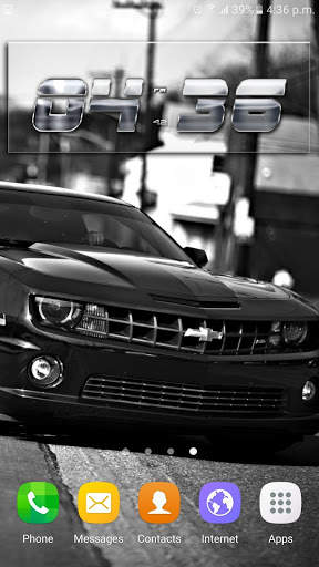 Cars Clock Wallpaper HD screenshot 6