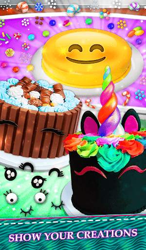 Real Cakes Cooking Game! Rainbow Unicorn Desserts screenshot 15