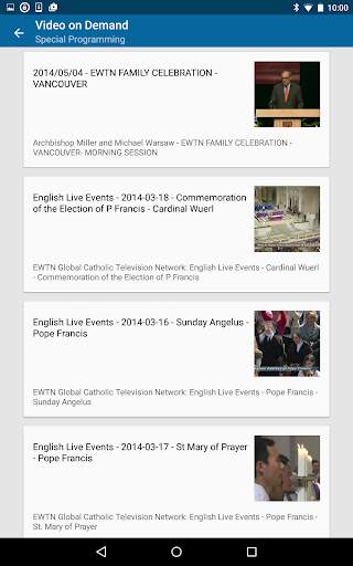 EWTN 2 تصوير الشاشة