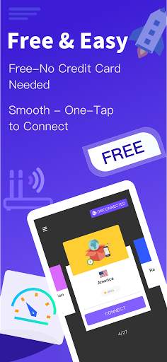 SuperNet VPN- Free Unlimited Proxy, Secure Browser screenshot 1