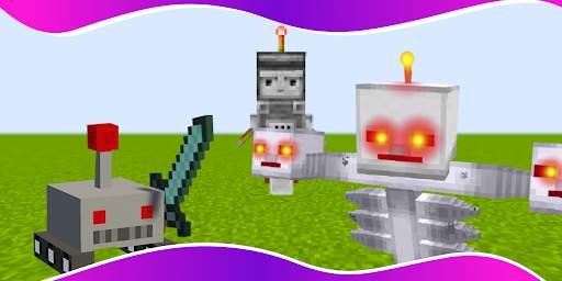 Mod for Minecraft Robot screenshot 1