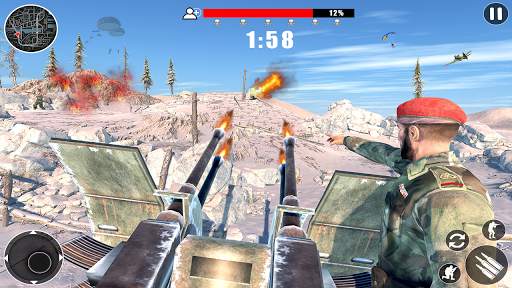 World War 3 Frontline Commando Shooting Game screenshot 2
