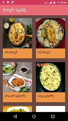 biryani recipes in telugu new screenshot 2