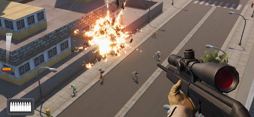 Sniper 3D：銃を撃つゲーム screenshot 8