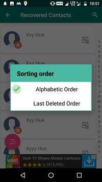 Multiple Contact Recover/Delete screenshot 7