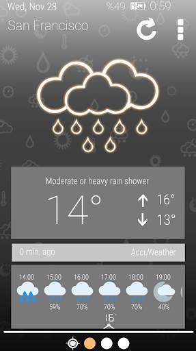 Weather Clock screenshot 4