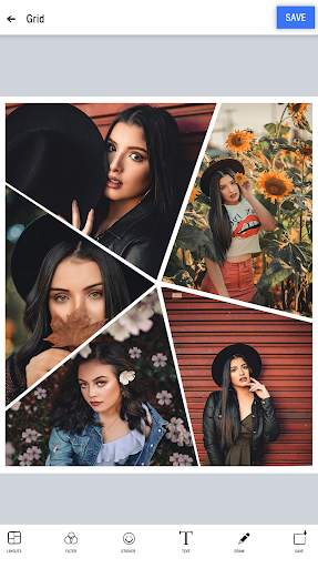 Photo collage maker & Photo Layout 4 تصوير الشاشة