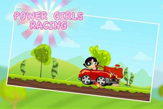 Super Power Girls Car Racing screenshot 1