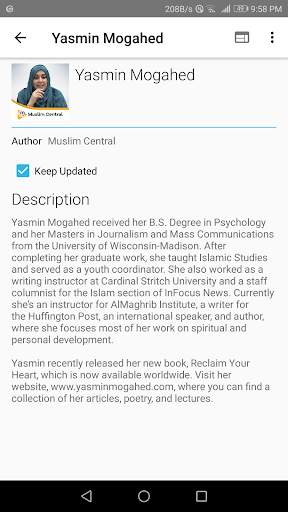 Yasmin Mogahed Audio Lectures screenshot 8