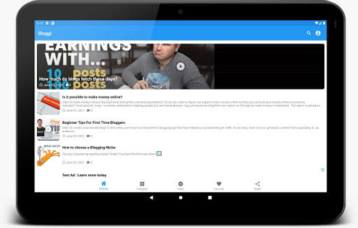 Bloggi- Blog & Writing tips screenshot 5