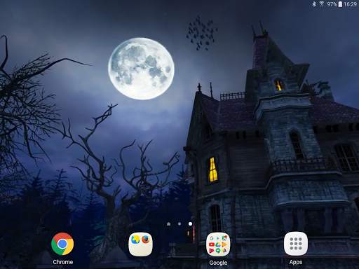 Haunted House 3D LWP screenshot 9