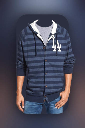 Men Sweatshirt Photo Suit Editor screenshot 3