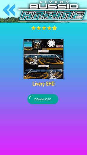 Livery Anime Bussid screenshot 6