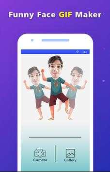 Funny face gif maker - Add Face To Gif screenshot 1