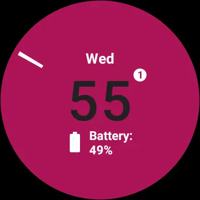 just1minute Watch Face screenshot 6