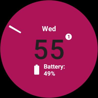 just1minute Watch Face screenshot 6