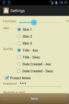 My Notes screenshot 4