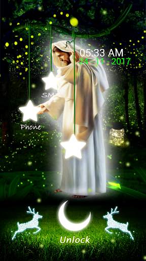 Jesus Fireflies LockScreen screenshot 6