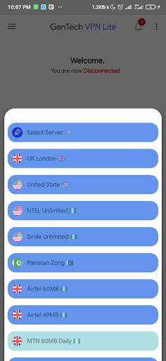 Gantech Vpn Lite screenshot 5