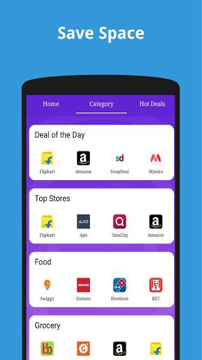 Online Shopping App for Flipkart, Amazon, Snapdeal screenshot 2