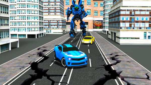 Mech Robot Car War: transform Robot shooting games screenshot 4