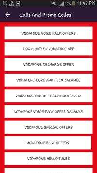 Vodafone All Codes screenshot 2