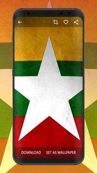 Myanmar Flag Wallpapers screenshot 1
