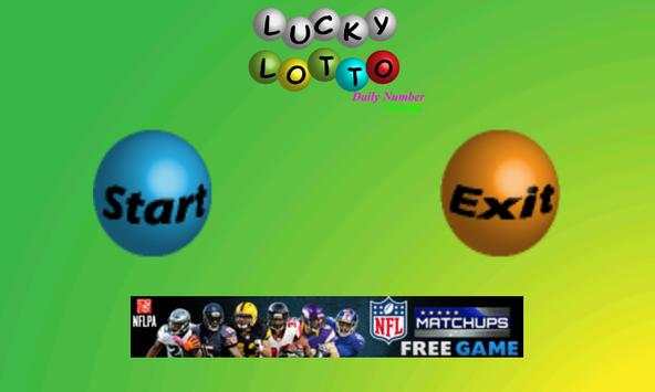 Lucky Lotto Daily Number screenshot 2