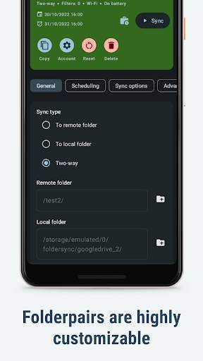 FolderSync screenshot 4