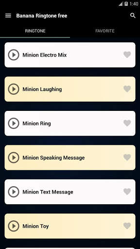 Banana Ringtone Free screenshot 4