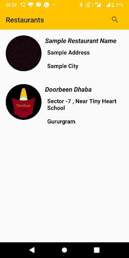 Doorbeen | The Menu App screenshot 3