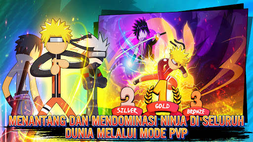 Pertarungan Ninja Stickman screenshot 5