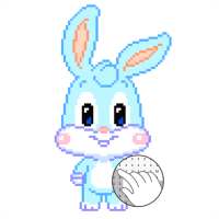 Pixel Art Animal Color By Number