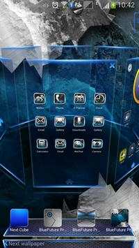 BlueFuture Next Launcher Theme screenshot 8