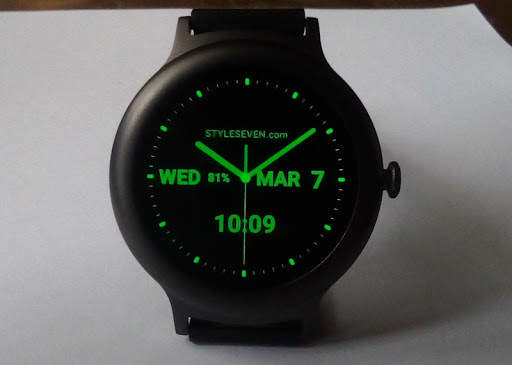 Analog-Digital Watch Face-7 for Wear OS by Google screenshot 2