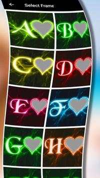 Lighting Text Photo Frame screenshot 1