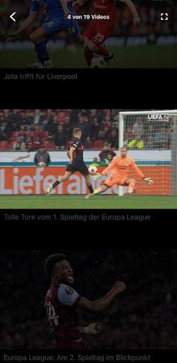 UEFA Europa League offiziell screenshot 2