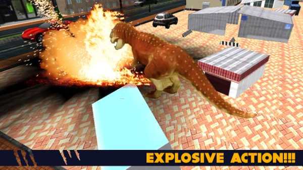 Angry Dinosaur Attack स्क्रीनशॉट 1