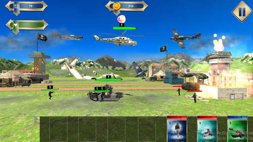War Commander Battle Tower Defence Game screenshot 4