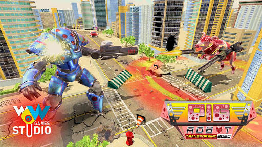 Pig Robot Car Transform - Robot Transforming Games screenshot 1